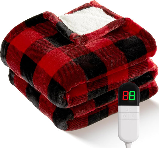 Cozy Sherpa Electric Heated Throw™