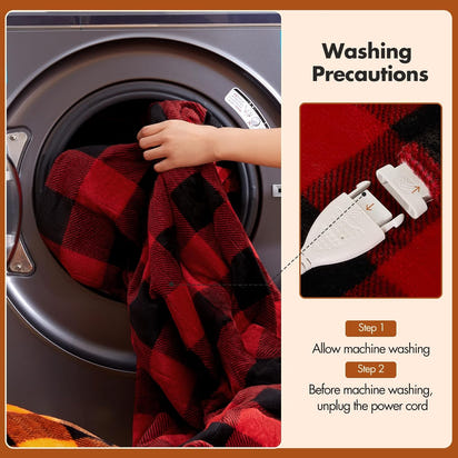 Cozy Sherpa Electric Heated Throw™